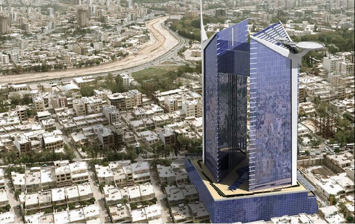 Shiraz World Trade Centre - строительство небоскреба в Иране