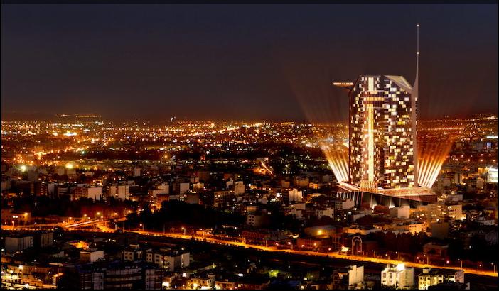 Shiraz World Trade Centre - строительство небоскреба в Иране