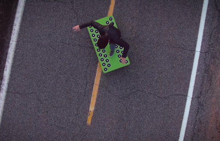 ArcaBoard - летающий скейтборд на турбиной тяге
