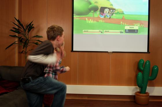 Игровой манипулятор Blobo - конкурент Nintendo Wii