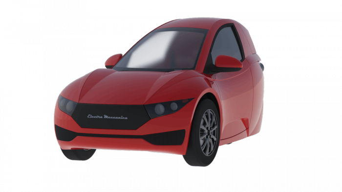 Electra Meccanica Solo - одноместный трехколесный электромобиль