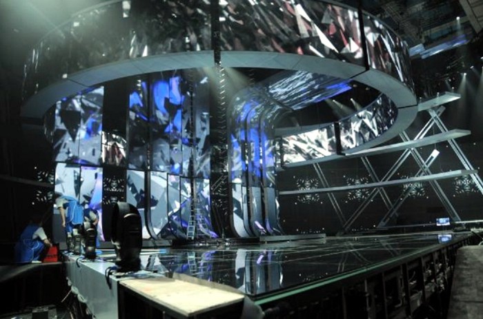Сцена для Евровидения 2009