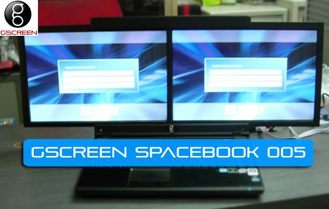 gScreen spacebook - ноутбук с раздвижным экраном