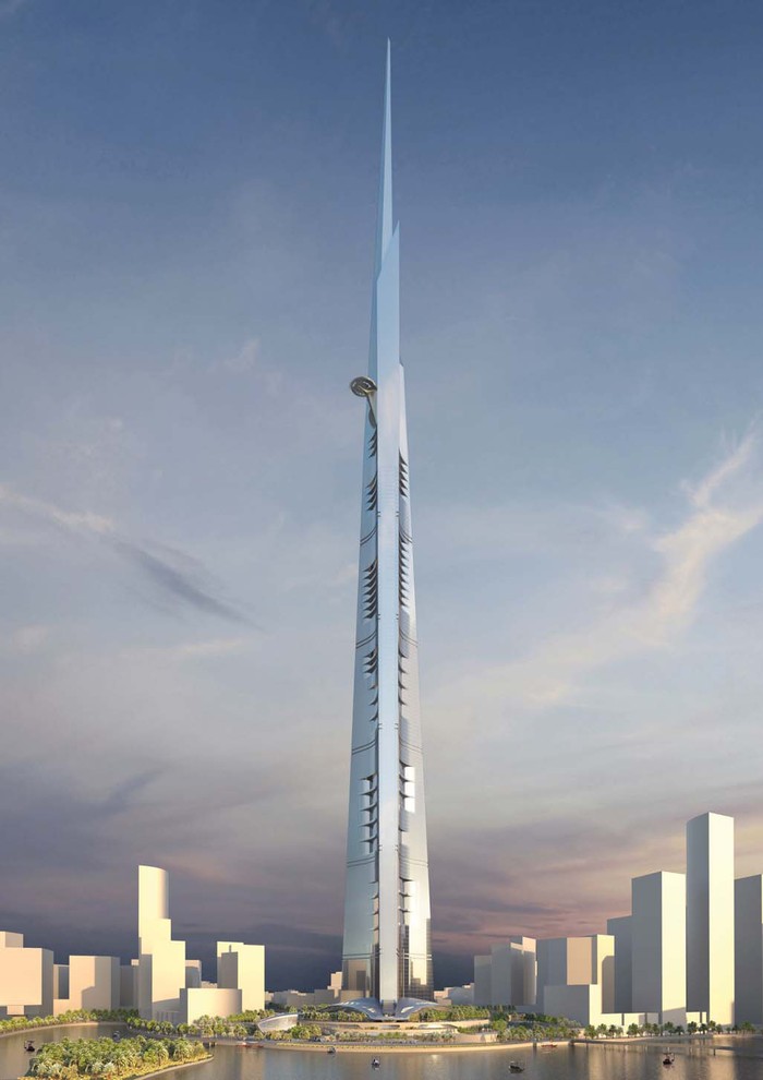 Kingdom Tower - проект самого высокого здания в мире