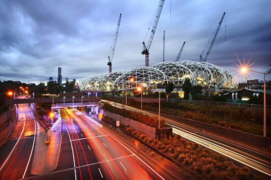Melbourne Rectangular Stadium - причудливый стадион в Мельбурне