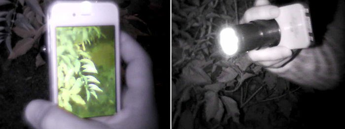 Snooperscope - прибор ночного видения для мобильных устройств