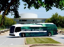Электроавтобус Proterra Catalyst XR на одном заряде аккумулятора преодолевает  400 км
