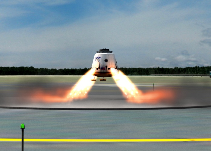 SpaceX Dragon - многоразовая ракета