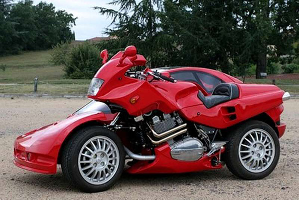Snaefell - Гибрид автомобиля и мотоцикла