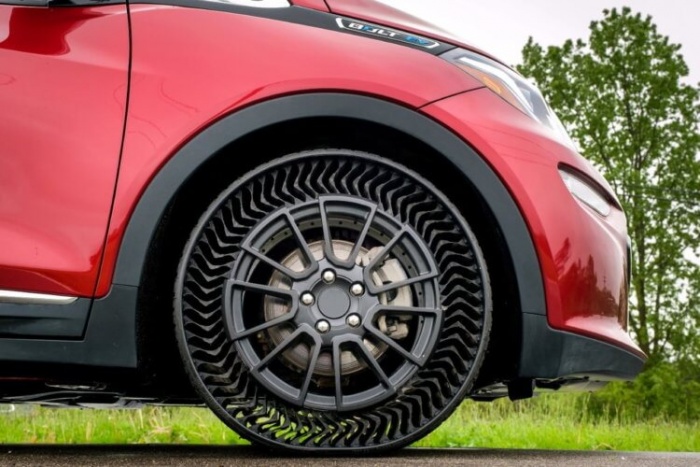 Michelin и GM обещают выпустить безвоздушные шины UPTIS