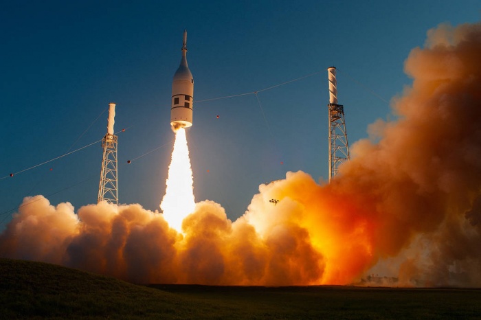 NASA  провели испытания системы спасения экипажа на корабле Orion