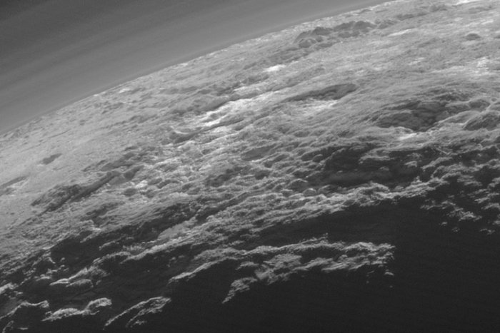 Фотографии Плутона, переданные  зондом Новые горизонты