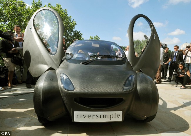 Riversimple - автомобиль на водородном топливе