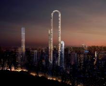 The Big Bend - проект самого длинного небоскреба в мире