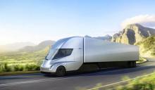 Tesla Semi Truck –  электрический грузовик с автопилотом