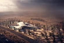 Архитектура в стиле песчаной дюны Zaha Hadid