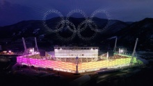 1218 дронов на Олимпиаде в Южной Корее