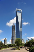 Шанхайский всемирный финансовый центр — самые высокие небоскребы
