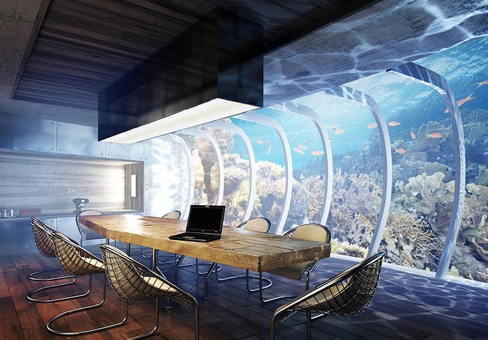 Water Discus Hotel - проект подводного отеля в Дубаи